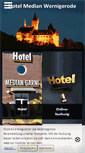 Mobile Screenshot of medianhotel.de